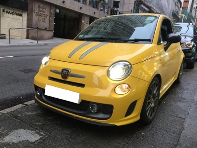 ABARTH 695 TRIBUTO FERRARI,快意 Fiat,2011,YELLOW 黃色,4