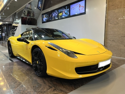 458 ITALIA,法拉利 Ferrari,2012,YELLOW 黃色,2
