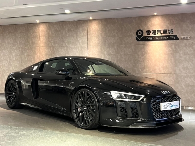 R8 Coupe 5.2 V10 Plus,奧迪 Audi,2017,BLACK 黑色,2