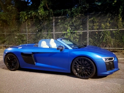 R8 SPYDER V10 5.2 FSI QUATTRO,奧迪 Audi,2017,BLUE 藍色,2