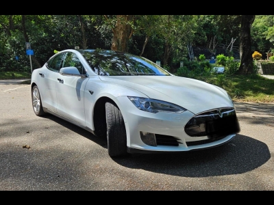 Model S85D,特斯拉 Tesla,2016,WHITE 白色,5
