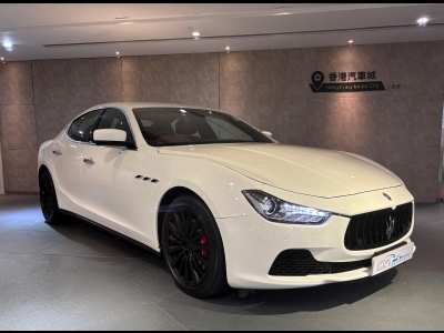 Ghibli S,瑪莎拉蒂 Maserati,2016,WHITE 白色,5