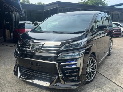 VELLFIRE ZG 2.5 MODELLISTA,豐田 Toyota,2018,BLACK 黑色,7