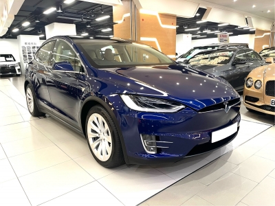 MODEL X90D,特斯拉 Tesla,2017,BLUE 藍色,7