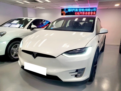 Model X,特斯拉 Tesla,2017,WHITE 白色,7