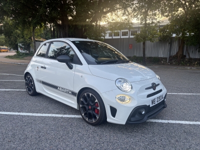 abarth 595 competizione,快意 Fiat,2017,WHITE 白色,4