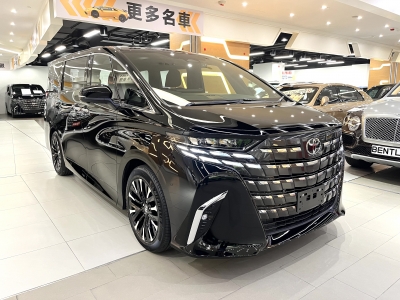 ALPHARD HYBRID HEV,豐田 Toyota,2025,BLACK 黑色,7