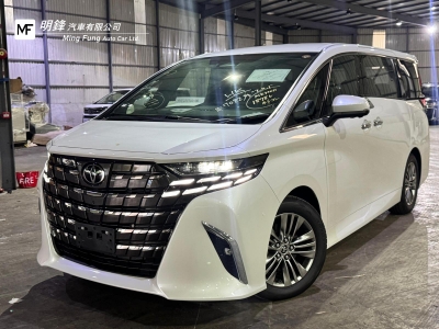  ALPHARD 2.5 Z,豐田 Toyota,2025,WHITE 白色,7