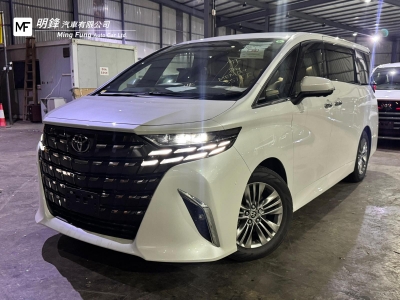  ALPHARD 2.5 Z,豐田 Toyota,2024,WHITE 白色,7