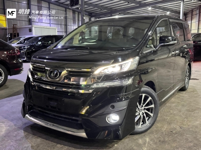  VELLFIRE 3.5 EXECUTIVE LOUNGE MODELLISTA,豐田 Toyota,2015,BLACK 黑色,7