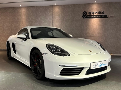 718 Cayman S,保時捷 Porsche,2017,WHITE 白色,2