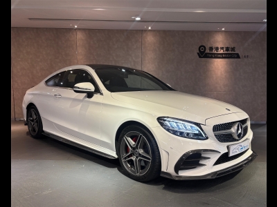  C200 Coupe AMG Facelift,平治 Mercedes-Benz,2019,WHITE 白色,4