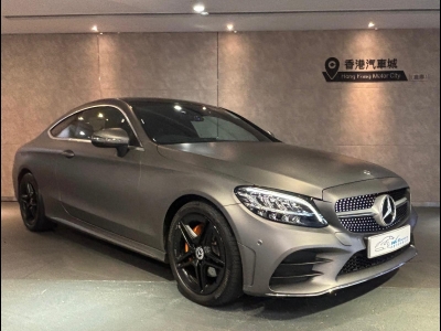 C200 Coupe AMG Facelift,平治 Mercedes-Benz,2018,GREY 灰色,4