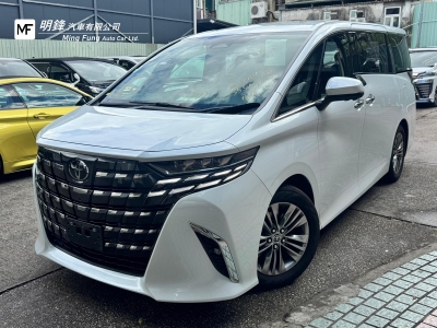 ALPHARD 2.5 Z,豐田 Toyota,2023,WHITE 白色,7