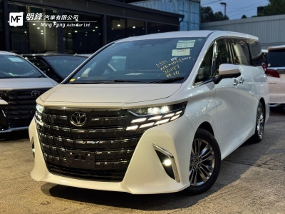  ALPHARD 2.5 Z,豐田 Toyota,2024,WHITE 白色,7