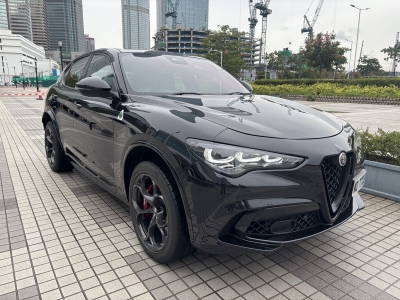  Stelvio Quadrifoglio 2.9,愛快 Alfa Romeo,2023,BLACK 黑色,5