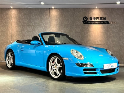  997 Carrera S Cab,保時捷 Porsche,2005,BLUE 藍色,2