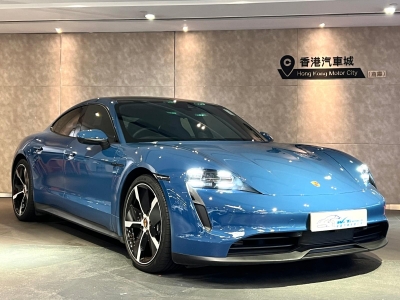 Taycan,保時捷 Porsche,2021,BLUE 藍色,5