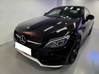  AMG C43 Coupe,平治 Mercedes-Benz,2017,BLACK 黑色,4