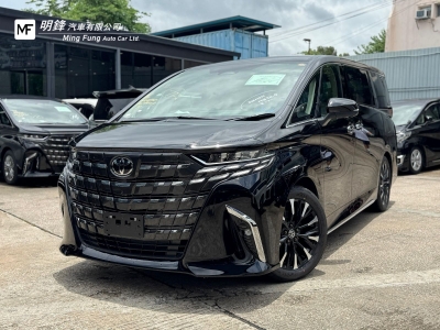 ALPHARD 2.5 EXECUTIVE LOUNGE HEV,豐田 Toyota,2025,BLACK 黑色,7