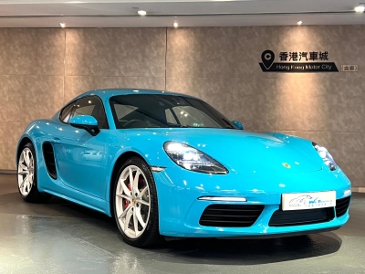 718 Cayman S,保時捷 Porsche,2017,BLUE 藍色,2