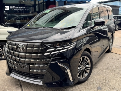  ALPHARD 2.5 Z,豐田 Toyota,2025,BLACK 黑色,7