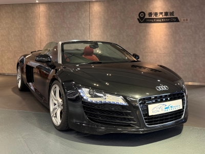  R8 SPYDER 4.2 V8,奧迪 Audi,2010,BLACK 黑色,2