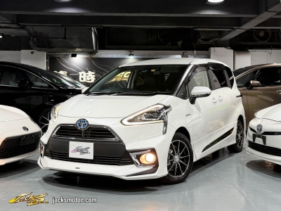 SIENTA HYBRID G AERO MODELLISTA,豐田 Toyota,2019,WHITE 白色,7