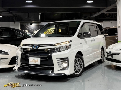  Voxy Hybrid ZS,豐田 Toyota,2018,WHITE 白色,7