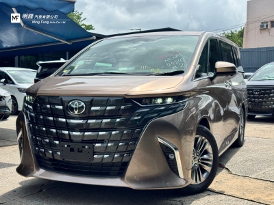 ALPHARD 2.5 HYBRID,豐田 Toyota,2025,BROWN 啡色,7