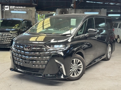  ALPHARD 2.5 Z,豐田 Toyota,2024,BLACK 黑色,7