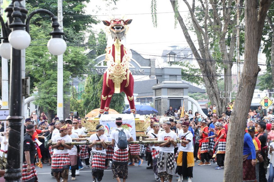 Wujud Keragaman Budaya, Pawai Ogoh-ogoh Dongkrak Pariwisata Kota Semarang