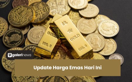 Harga Emas Kembali Turun Hingga Rp22.000 per gram pada Rabu 14 Mei 2025
