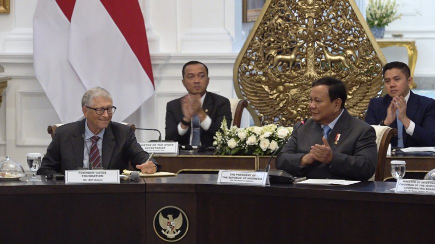 Prabowo akan Beri Bintang Kehormatan untuk Bill Gates atas Jasa Kemanusiaan dan Kesehatan