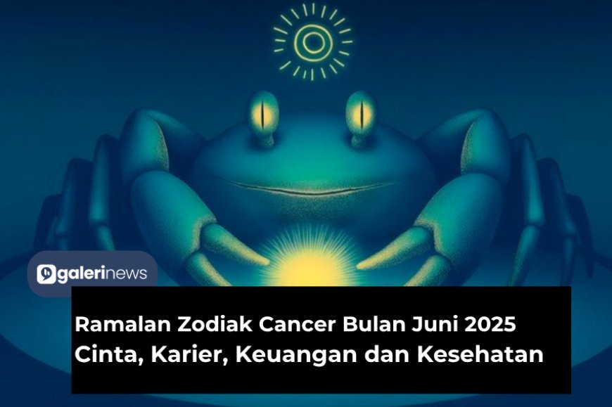 Ramalan Zodiak Cancer Bulan Juni 2025 Tentang Cinta, Karier, Kesehatan dan Keuangan