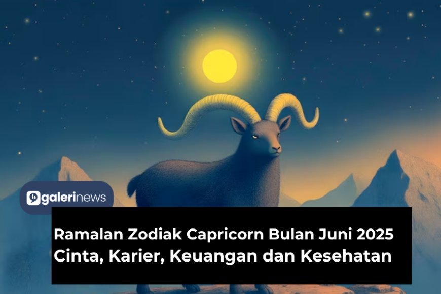 Ramalan Zodiak Capricorn Bulan Juni 2025 Tentang Cinta, Karier, Kesehatan dan Keuangan