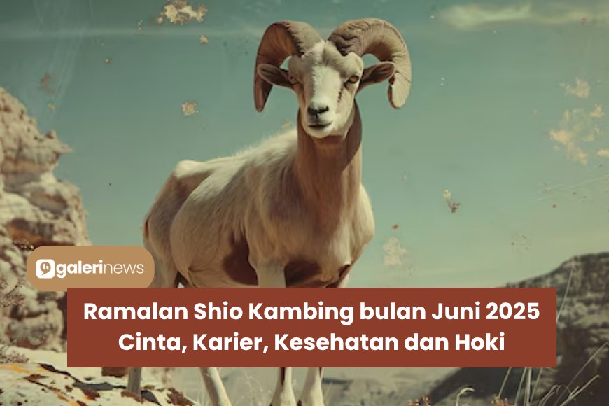 Ramalan Shio Kambing Bulan Juni 2025 Tentang Karier, Keuangan, Cinta dan Kesehatan