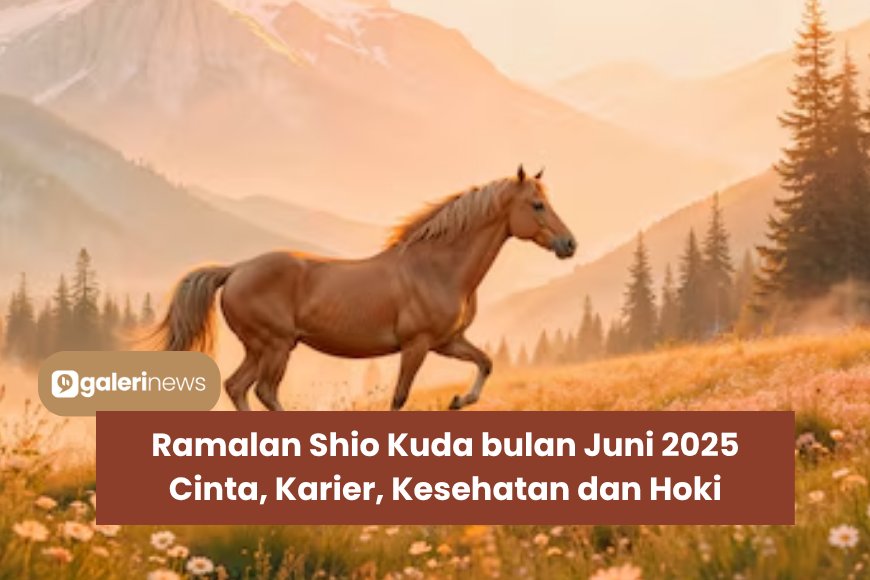 Ramalan Shio Kuda Bulan Juni 2025 Tentang Karier, Keuangan, Cinta dan Kesehatan