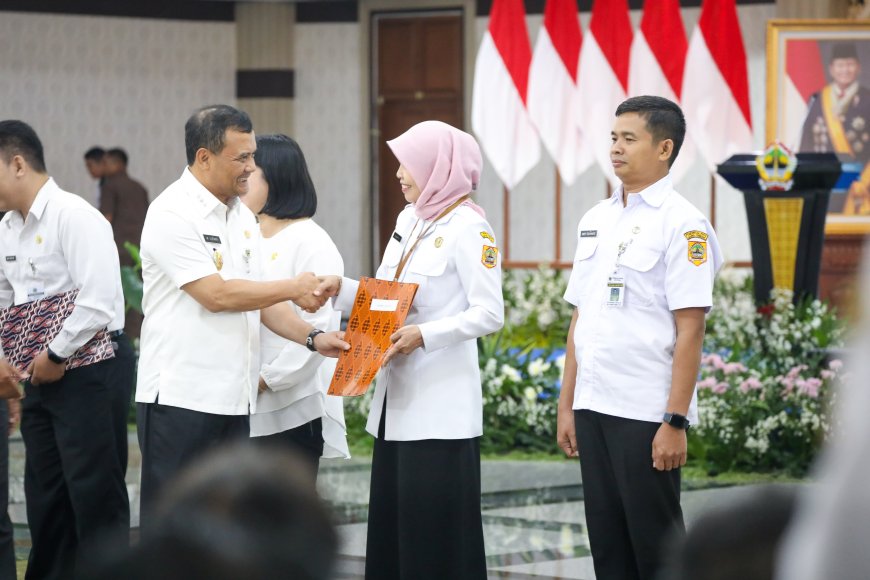 Serahkan 3.947 SK CPNS dan PPPK 2024, Ahmad Luthfi Minta Junjung Tinggi Integritas