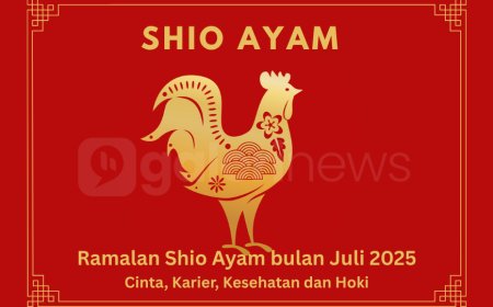 Ramalan Shio Ayam Bulan Juli 2025 Tentang Karier, Keuangan, Cinta dan Hari Keberuntungan