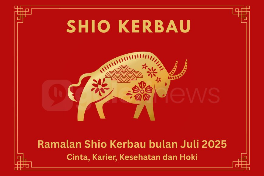Ramalan Shio Kerbau Bulan Juli 2025 Tentang Karier, Keuangan, Cinta dan Hari Keberuntungan