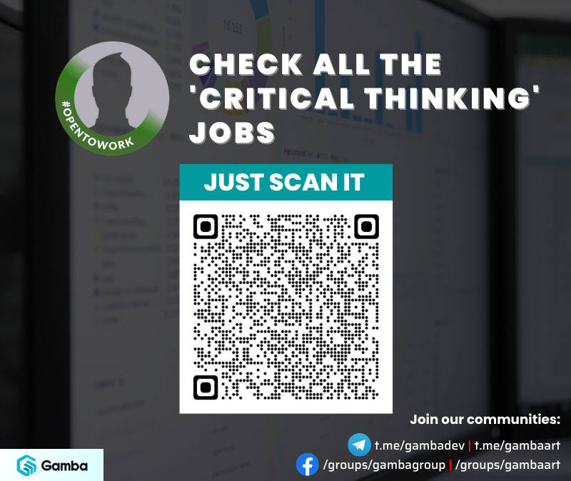Xem và ứng tuyển các job Critical Thinking