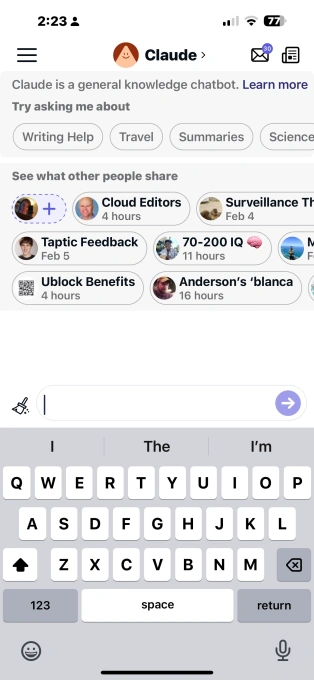 Giao diện màn hình Poe