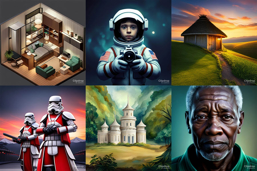 Một số ảnh tạo bằng Stable Diffusion