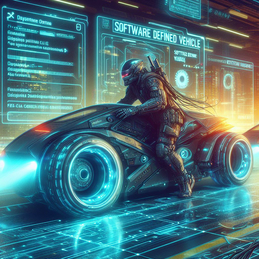 "khả năng có thể được nâng cấp theo thời gian, bằng phần mềm, thay vì phải thay đổi các bộ phận vật lý"