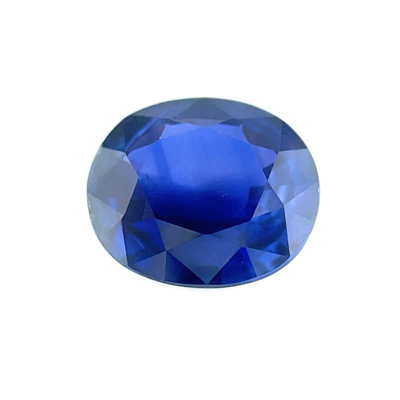 HT Blue Sapphire Cut 老烧蓝宝石