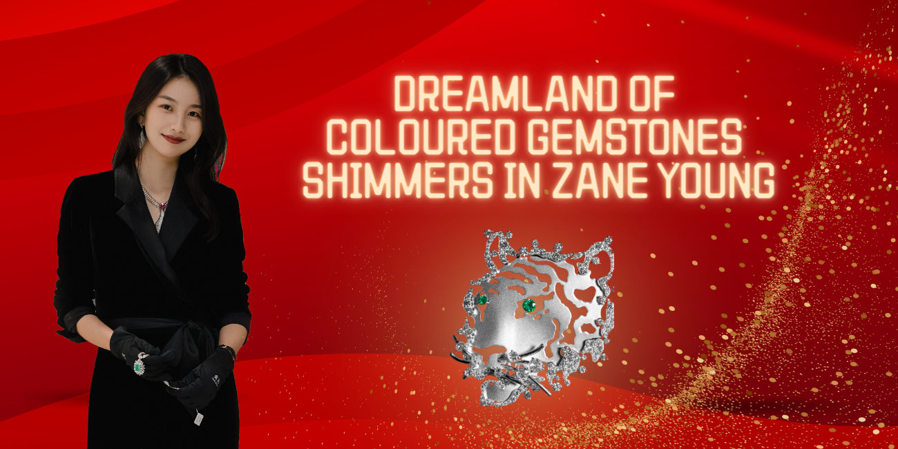 Dreamland of Coloured Gemstones Shimmers in Zane Young