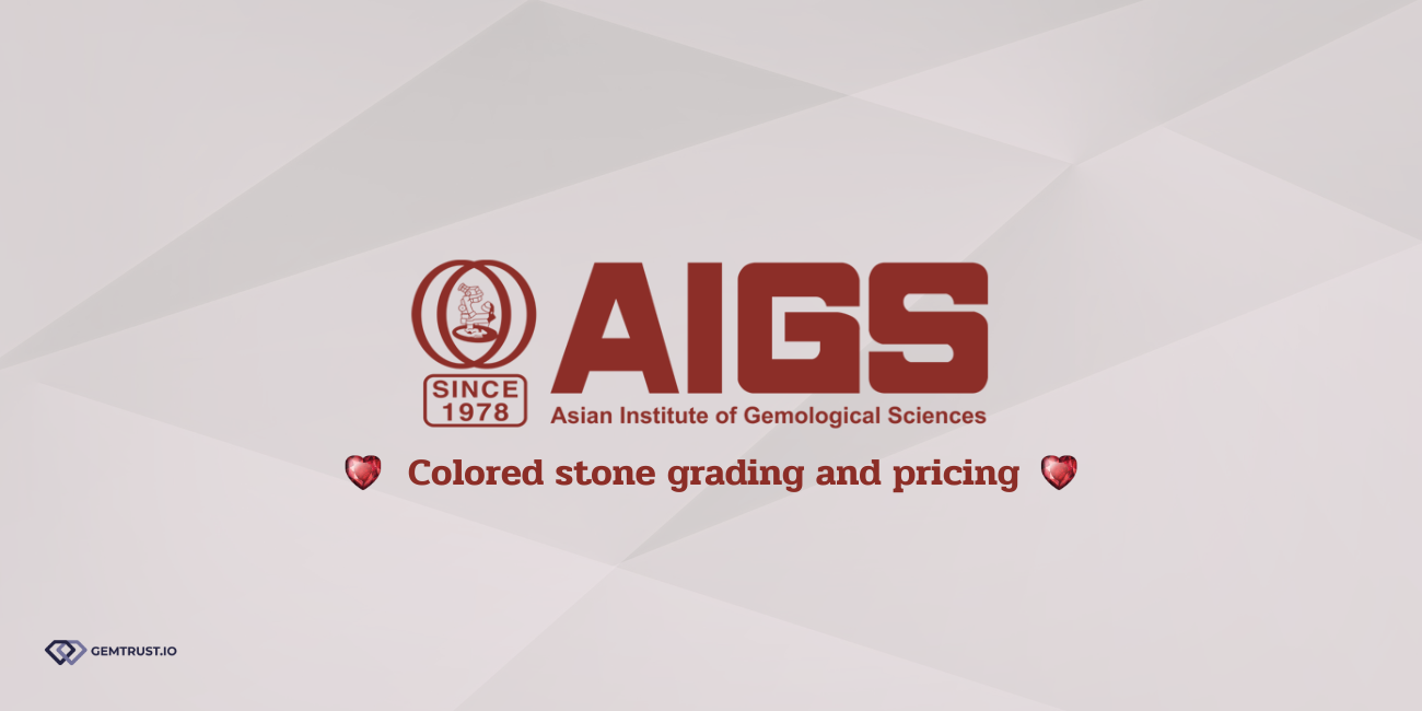 AIGS colored gemstone grading and pricing course 2023