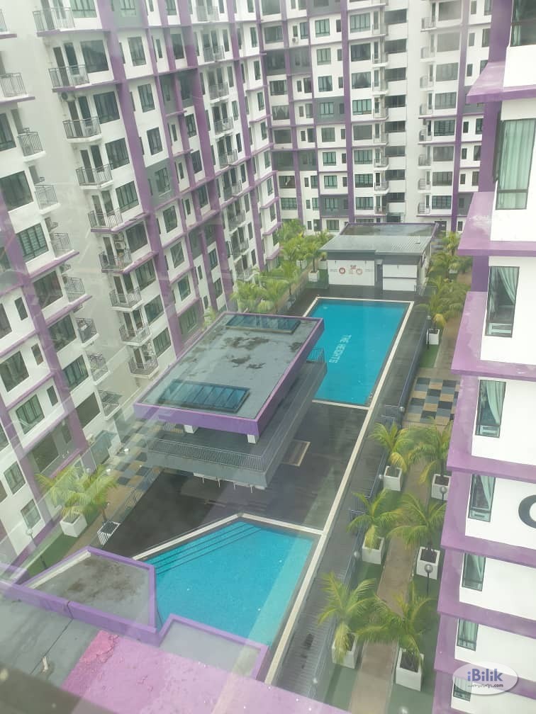 Find Room For Rent Homestay For Rent Ideal For Students Room Rent 3 Br Corner Lot Semi Furnished Service Apartment 9th Floor With Car Park At Muzzafar Heights Ayer Keroh