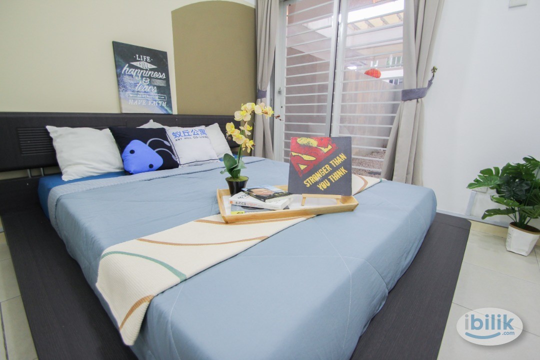🎇D'alpinia Puchong‼️🎇Fully Furnish Middle Room With Aircond, Near IOI